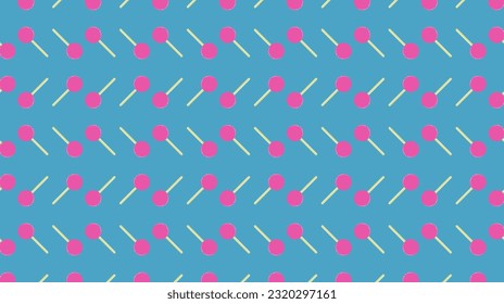 Illustration vector graphic seamless pattern candy sweet