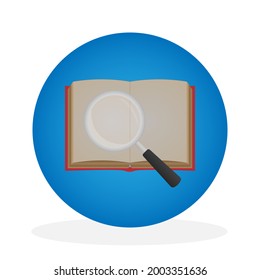 Illustration vector graphic of search or find icon, sign, symbol
