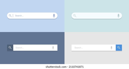 Illustration vector graphic of search. fit for technology, startup, Premium Vector, template