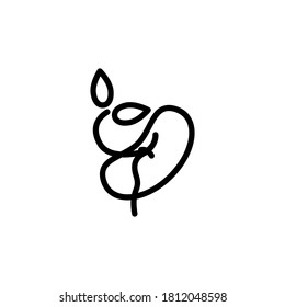 Illustration Vector graphic of seed icon