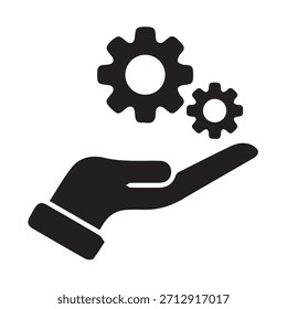 Ilustración Vector gráfico de Servicio y Asistencia Mano
