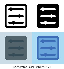 Ilustración vectorial gráfico de la configuración de icono. Perfecto para la interfaz de usuario, nueva aplicación, etc