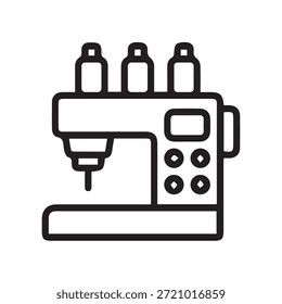 Illustration vector graphic of Sewing Machine Icon