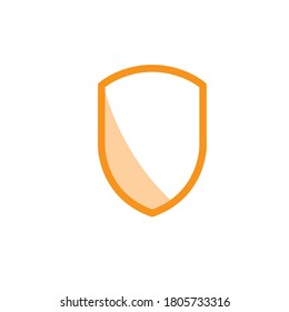 Ilustración Vector gráfico del icono de escudo. Apto para protección, seguridad, defensa, protección, etc.