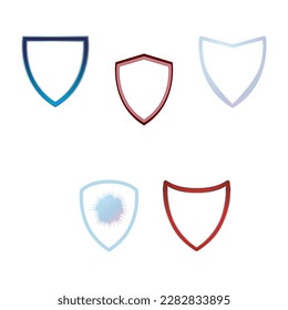 Illustration Vector graphic of shield icon. Fit for protection, security, defense, guard etc.