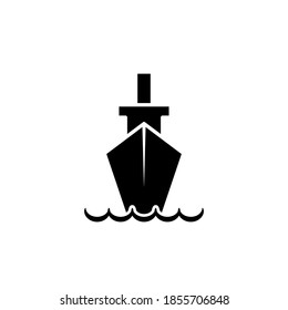 Illustration Vector graphic of ship icon