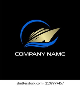 Illustration vector graphic for shipping logo