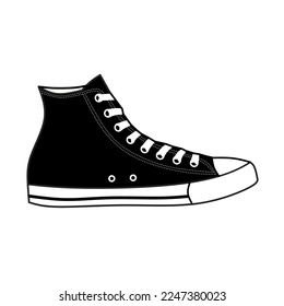 Illustration vector graphic of shoe