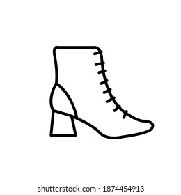 Illustration Vector graphic of shoe icon