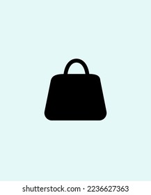 Illustration vector graphic of shopping bag icon. Package for purchases for an online store