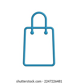 Illustration Vector graphic of Shopping Bag icon. Fit shop, market, business, store etc.