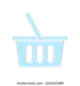 Illustration Vector graphic of Shopping Basket icon. Fit shop, market, business, store etc.