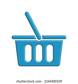 Illustration Vector graphic of Shopping Basket icon. Fit shop, market, business, store etc.