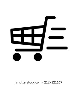 Illustration Vector Graphic Shopping Cart Icon Stock Vector Royalty Free Shutterstock