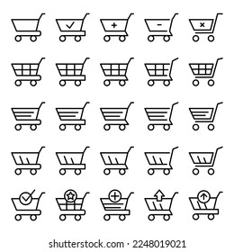 Illustration Vector Graphic of Shopping cart icon