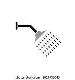Illustration Vektorgrafik des Duschsymbol