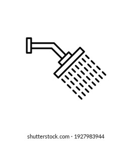 Illustration Vector graphic of shower icon