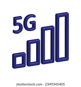 Illustration Vector graphic of signal bar icon. Fit for technology, mobile, network, connection etc.