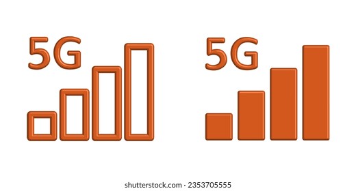 Illustration Vector graphic of signal bar icon. Fit for technology, mobile, network, connection etc.