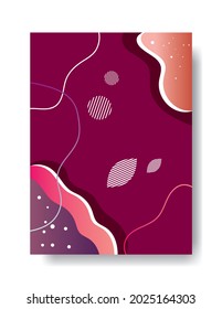 Illustration Vektorgrafik von einfachen Hand gezeichnet mit Farbverlauf-Farben. Geeignet für Wandkunst, Stoffdruck, Plakatdeckel, Dekoration, Möbel, etc.