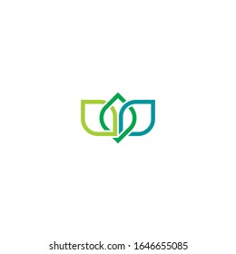 illustration vector graphic of simple lexuries modern leaf logo. good for your company, business, etc