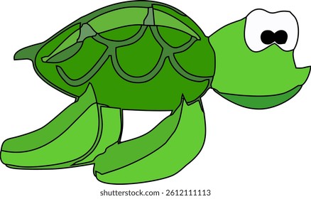 illustration vector graphic of simple turtle, or animal icons