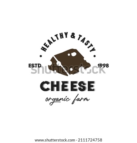 illustration vector graphic of slice cut tom jerry emmental cheese with the hole used for cheese factory, shop, or industry logo health tasty from organic cow milk farm. parmesan, edam, cheddar