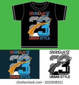 illustration vector graphic of slogan bronx city for prints t shirt,art - vectors