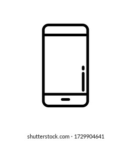 Illustration vector graphic of smartphone essential icon