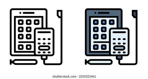 Ilustración Vector Gráfico de Smartphone, gadget, tablet Icon