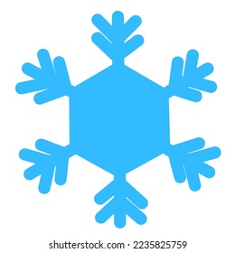 Illustration vector graphic of snowflakes perfect for winter, snow