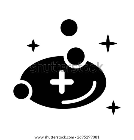 Illustration Vector graphic of soap icon. Fit for clean, wash, hygiene, health etc.