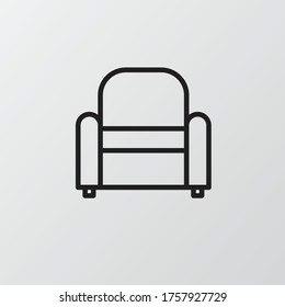 Illustration vector graphic of sofa Icon. 