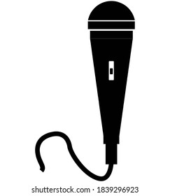 illustration vector graphic of sound and mic, used to icon sound