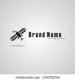 Illustration vector graphic of Space Satellite. Perfect to use for Technology Company