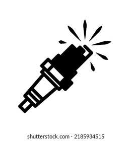 Ilustración Gráfica vectorial del icono Spark Plug