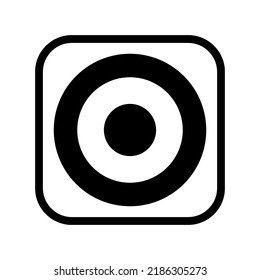 Illustration Vector Graphic of Speaker icon template
