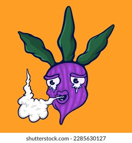 Illustration vector graphic of SPICY ONIONS suitable for logo product also for design merchandise
