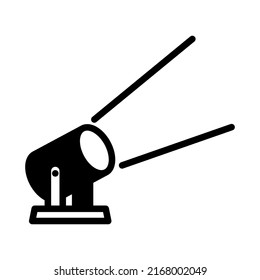 Illustration Vector graphic of spotlight icon template