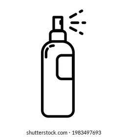 illustration vector graphic of spray, you can use as an icon for your web or poster