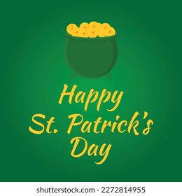 Illustration vector graphic St. patricks day background template
