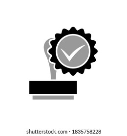 Illustration Vector graphic of stamp icon