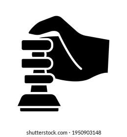 Ilustración Gráfico vectorial del icono de sello