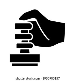 Ilustración Gráfico vectorial del icono de sello