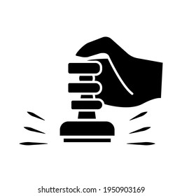 Illustration Vektorgrafik des Stempelsymbol