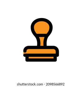 Ilustración Gráfico vectorial del icono de sello