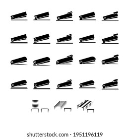 Illustration Vector graphic of staple icon