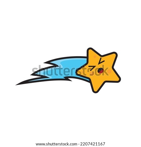 illustration vector graphic of star.