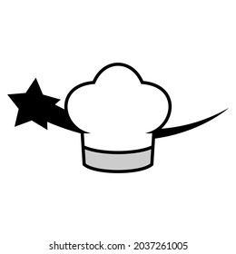 Illustration Vector Graphic of Star Chef Logo. Perfect to use for Food Company