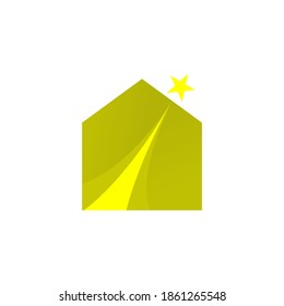 Gráfico vectorial de ilustración del logotipo de Star House